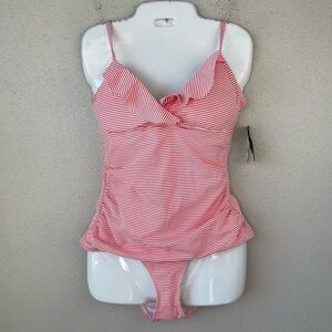 NWT Lauren Ralph Lauren Tankini and Matching Bottoms Size 8